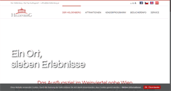 Desktop Screenshot of derheldenberg.at